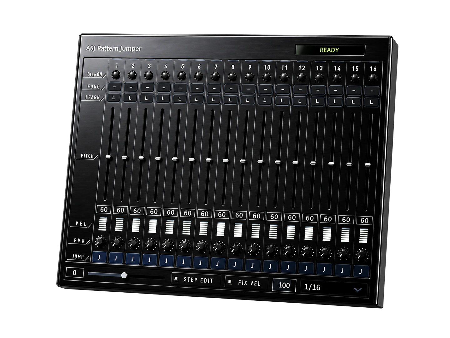 ASJ Pattern Jumper software interface